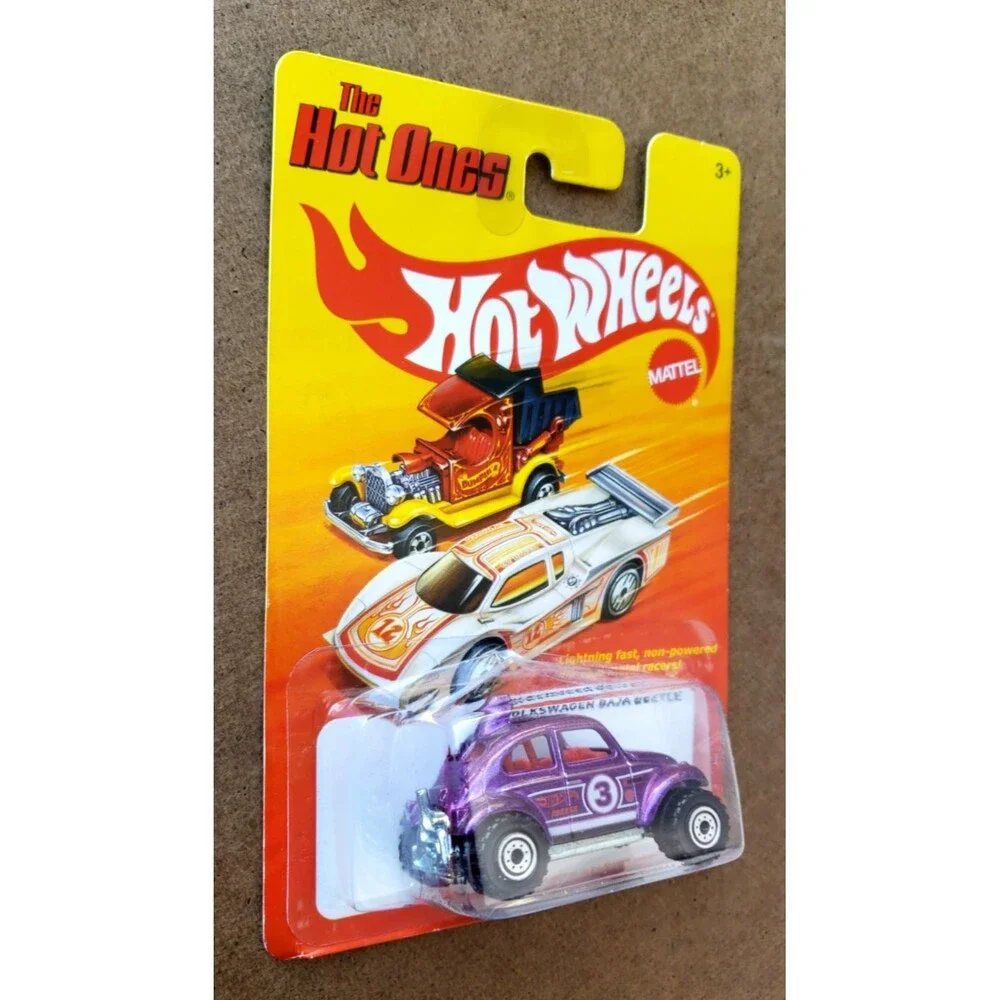 2011 Hot Wheels VOLKSWAGEN BAJA BEETLE The Hot Ones Series VW BUG Purple 1:64